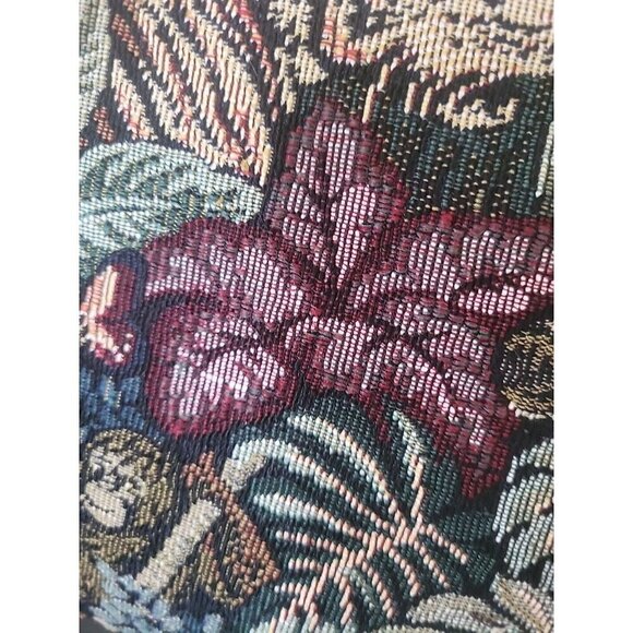 Safari Tapestry Throw Pillow Tiger Jungle 18x17” Elephant Jungle Brush - Picture 10 of 16